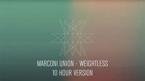 Weightless par Marconi Union : Un voyage sonore apaisant qui invite à la contemplation et à la méditation profonde