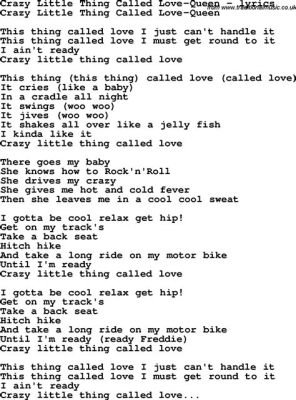  Crazy Little Thing Called Love  Un hymne à l'amour fou avec une touche de rock endiablé