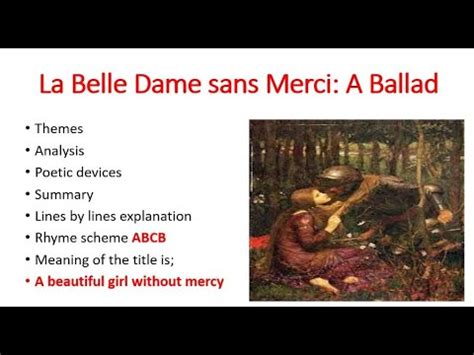 La Belle Dame Sans Récrimination: Une Ballade Folk Poétique et Mélancolique